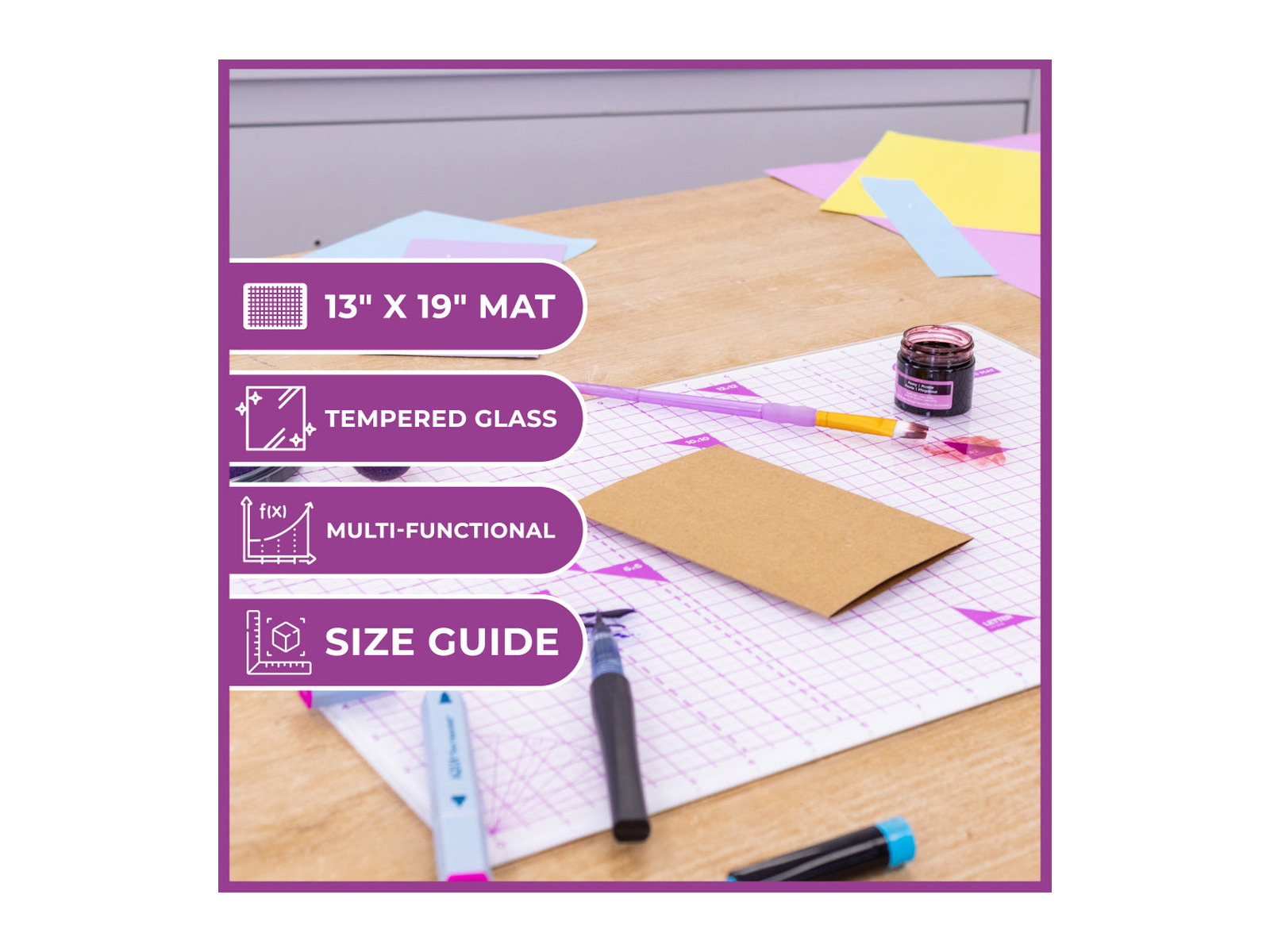 Crafter's Companion 13" x 19" Glass Cutting Mat