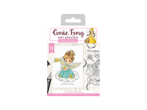 Conie Fong Angel Inspiration Stamp & Die - Twinkle Angel