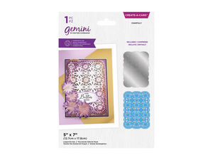 Gemini - Metal Die - Create a Card - Broderie Anglaise - Chantilly