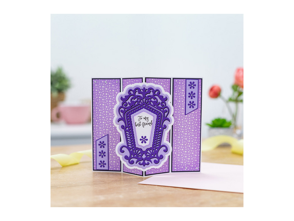 Gemini Ornate Pop Out Create a Card Die - Majestic Damask