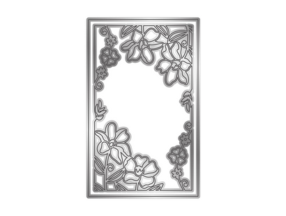 Gemini Create-a-card Paper Piecing Die – Trailing Florals