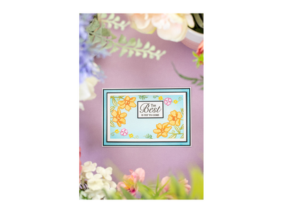 Gemini Create-a-card Paper Piecing Die – Trailing Florals