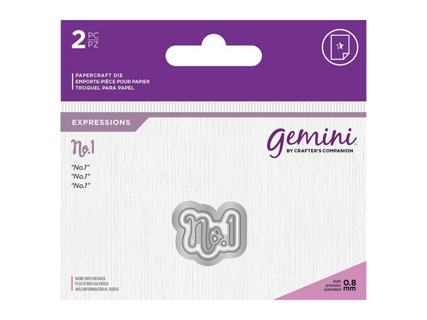 Gemini Expressions Metal Die - No.1