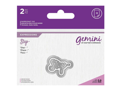 Gemini Expressions Metal Die - Step