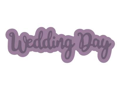 Gemini Expressions Metal Die - Wedding Day