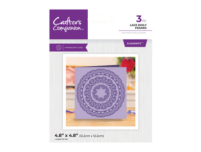 Gemini Lace Nesting Die - Lace Doily Frames