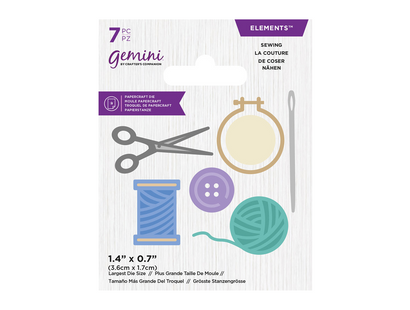 Mini Die Set - Sewing