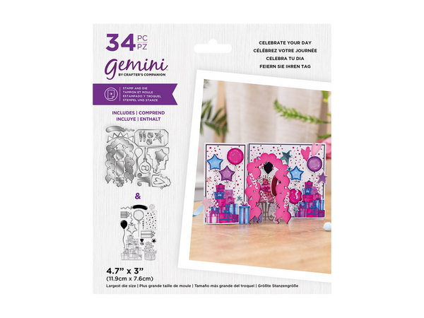 Gemini 3D Scene Builder Stamp & Die Duo