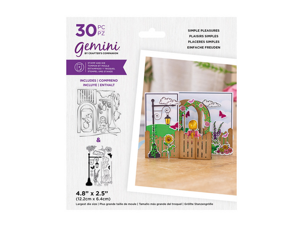 Gemini 3D Scene Builder Stamp & Die Duo