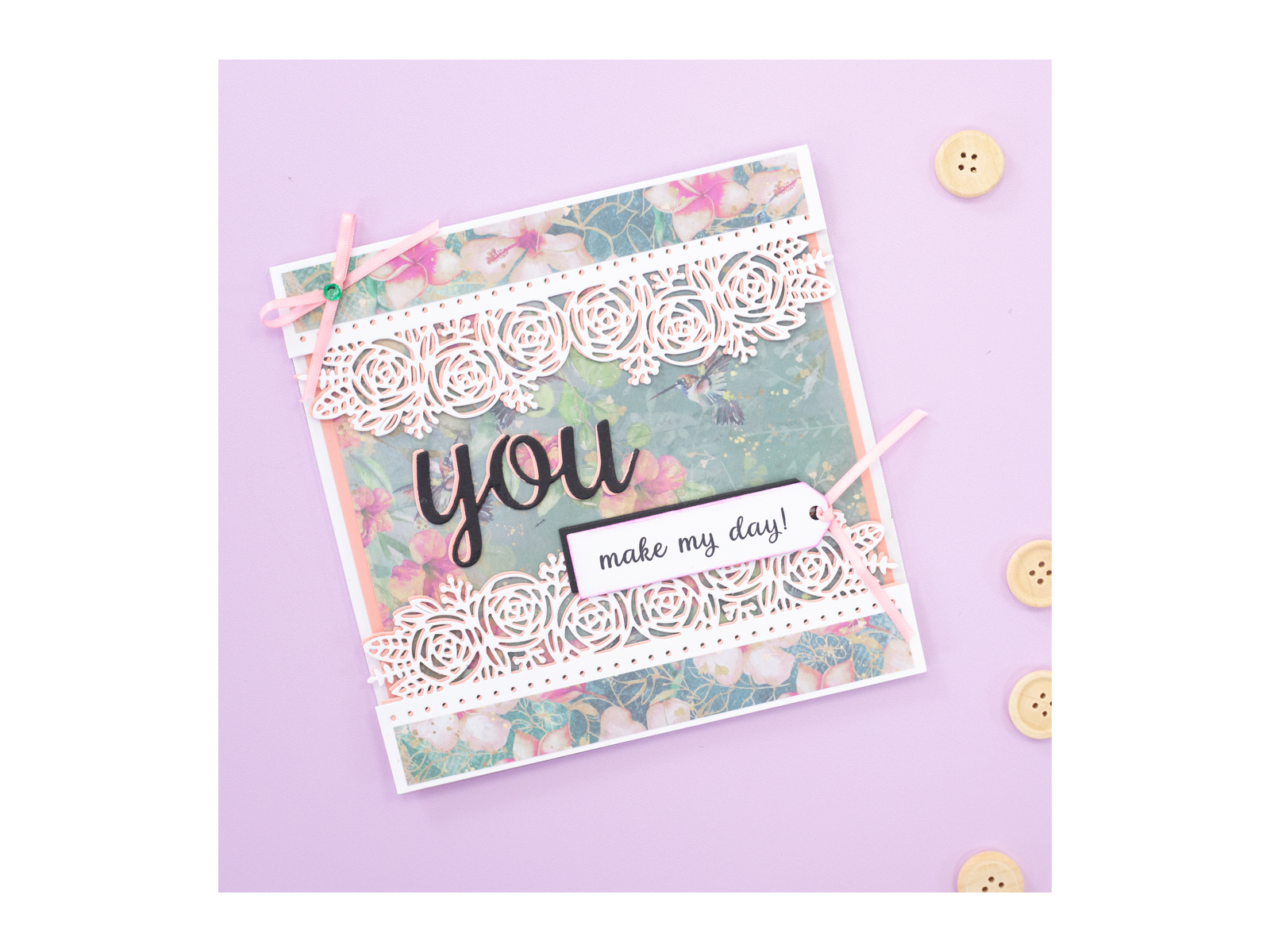 Crafter's Companion Sentiment Banner Die - All About You