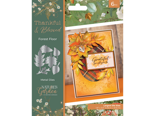 Nature's Garden - Thankful & Blessed Die Collection