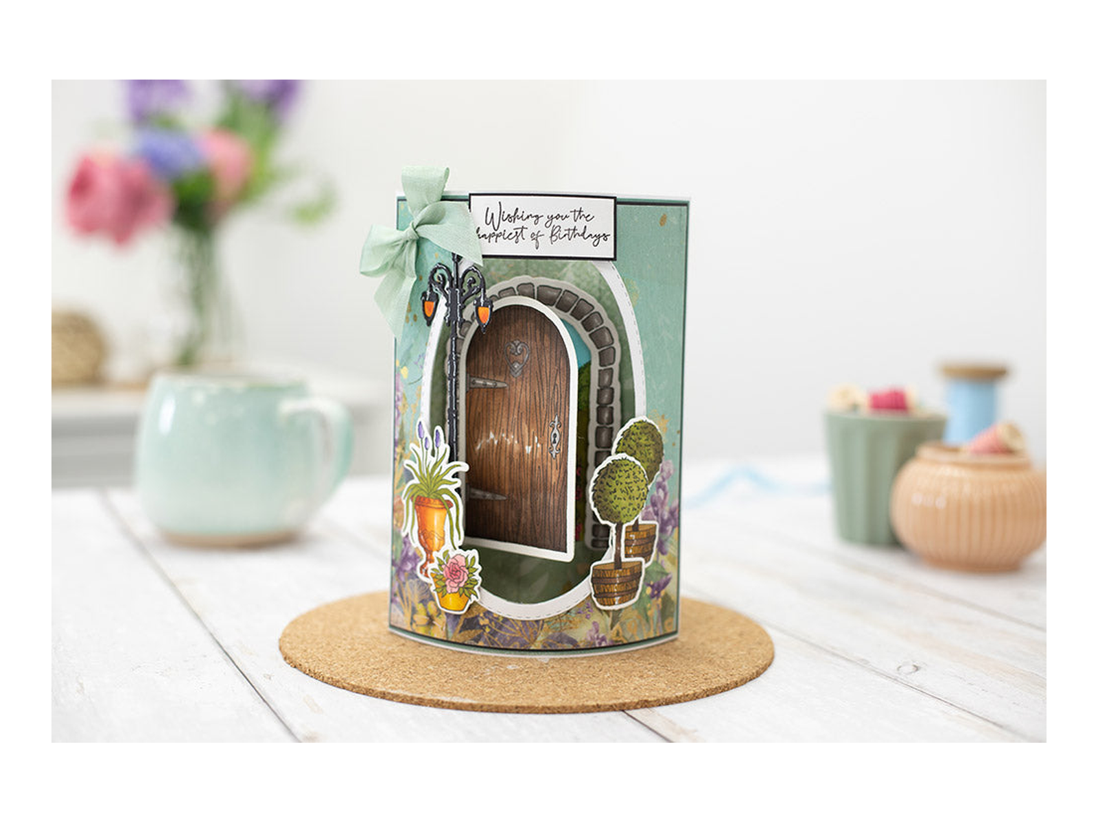 Sara Signature Country Lane Stamp and Die - Garden Gateway