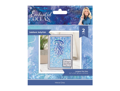 Sara Signature - Enchanted Ocean - Metal Die - Jubilant Jellyfish