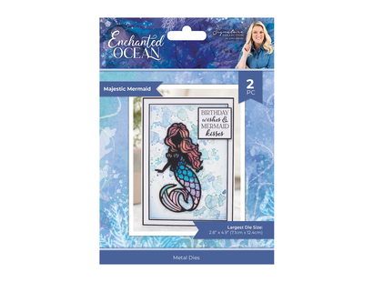 Sara Signature - Enchanted Ocean - Metal Die - Majestic Mermaid