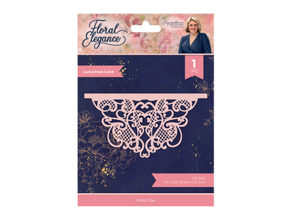 Sara Signature Floral Elegance Die - Luxurious Lace