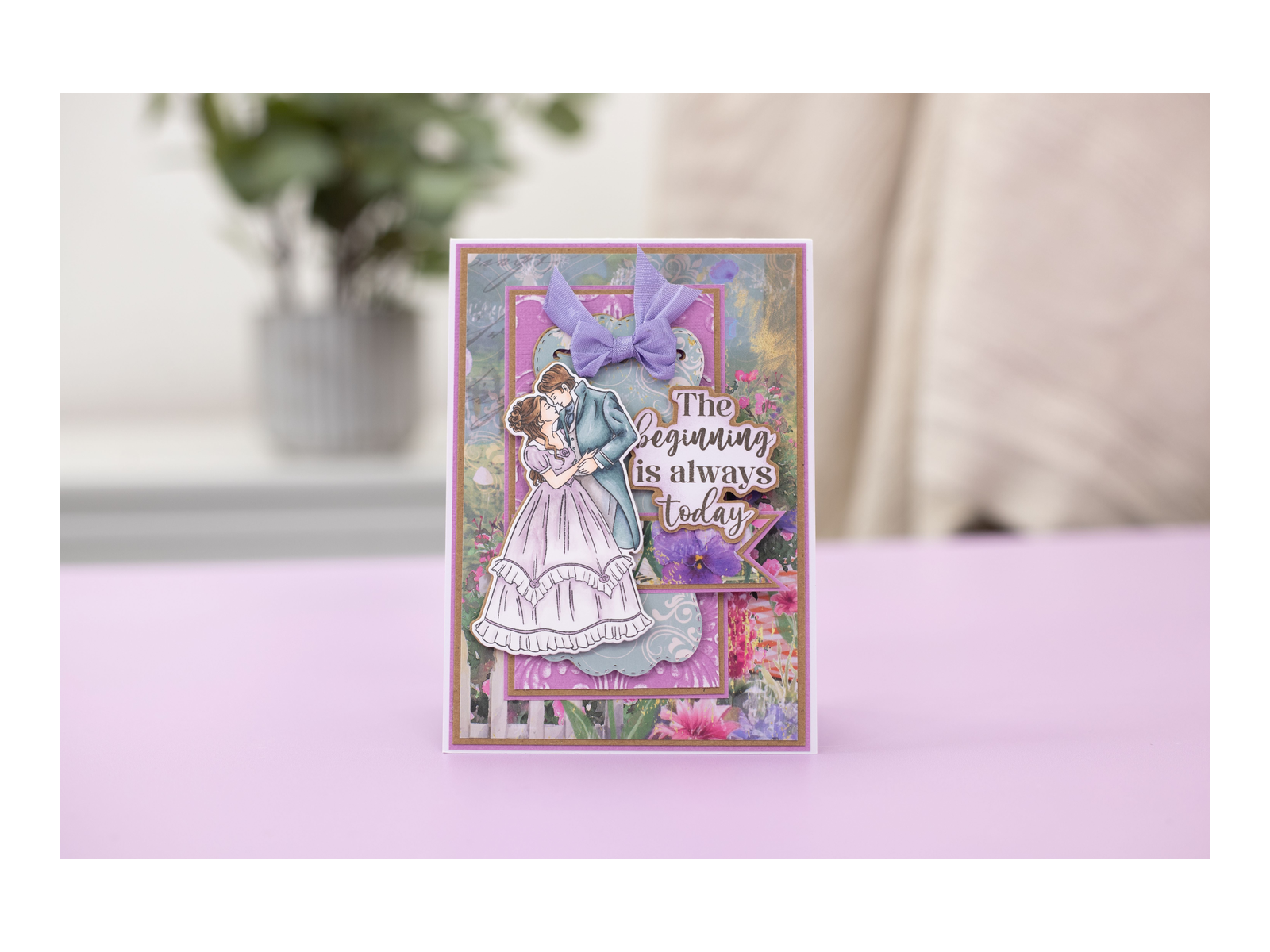 Sara Signature - Age of Elegance - Stamp & Die - Couple in Love