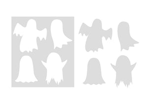 All Hallows Eve Stencil and Stamp Set - Fright Night