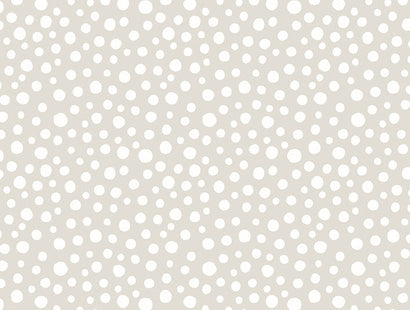 Lewis & Irene Fabric - Snow Fall on Dark Cream