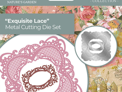 Nature's Garden Vintage Rose Die - Exquisite Lace