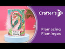 Flamazing Flamingos 3D Embossing Folder 5