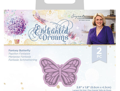 Sara Signature - Enchanted Dreams - Stamp & Die Set - Fantasy Butterfly