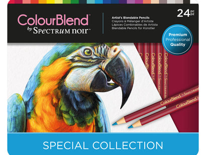 Spectrum Noir ColourBlend Pencils 24pc with Blending Solution