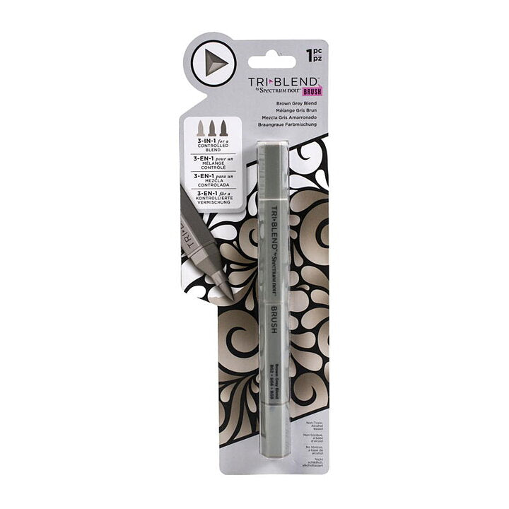 SN-TriBlend Brush-Brown Grey Blend