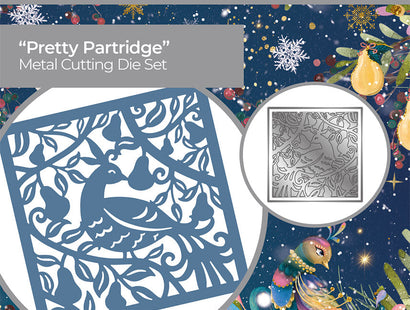 Twelve Days of Christmas Create-a-Card Die - Pretty Partridge