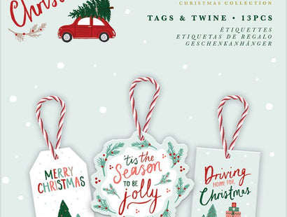 Tags & Twine Home for Christmas - Violet Studios