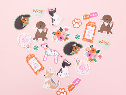 Best In Show Assorted Card Toppers - Violet Studios